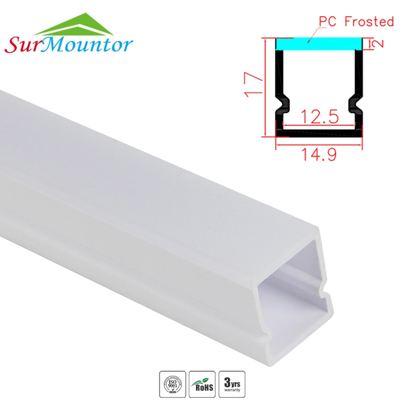 IP65 Plastic PVC LED Profile Strip Light, LED Plastic Profile