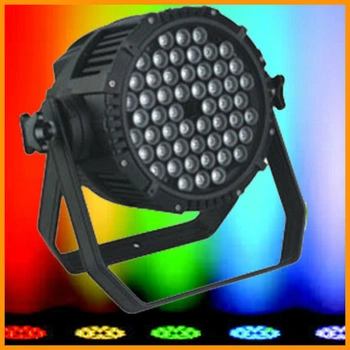 L'éclairage PAR d'étape de Gbr LED/3W*54PCS RGBW IP65 LED PAR d'étape peut