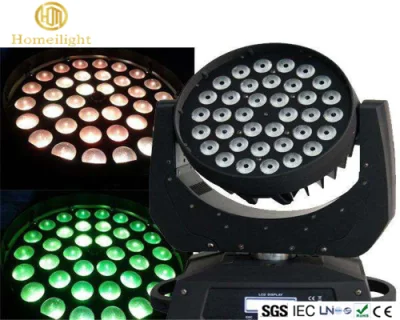 Lumière LED à tête mobile 36*10W pour scène Disco