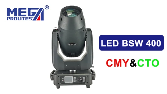 Haute puissance professionnelle Cmy et CTO 400W LED Beam Wash 3in1 Moving Head Light